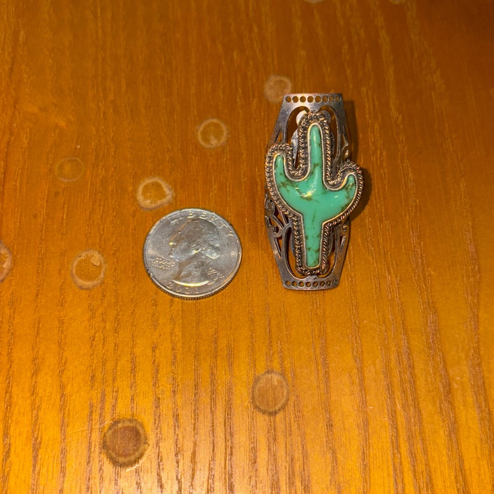 Adjustable Cactus ring